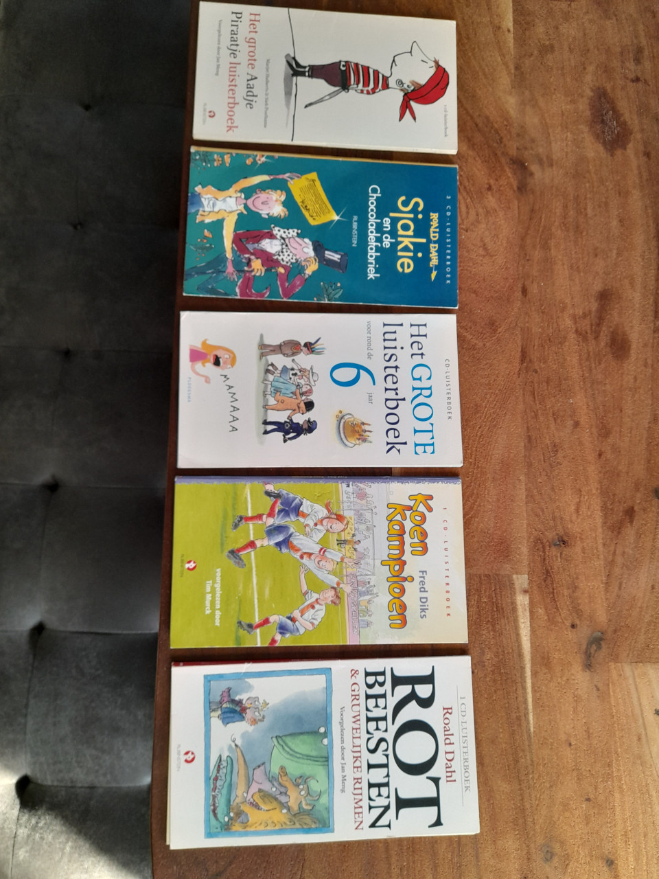 Kinderboek 5 stuks Luisterboek met cd