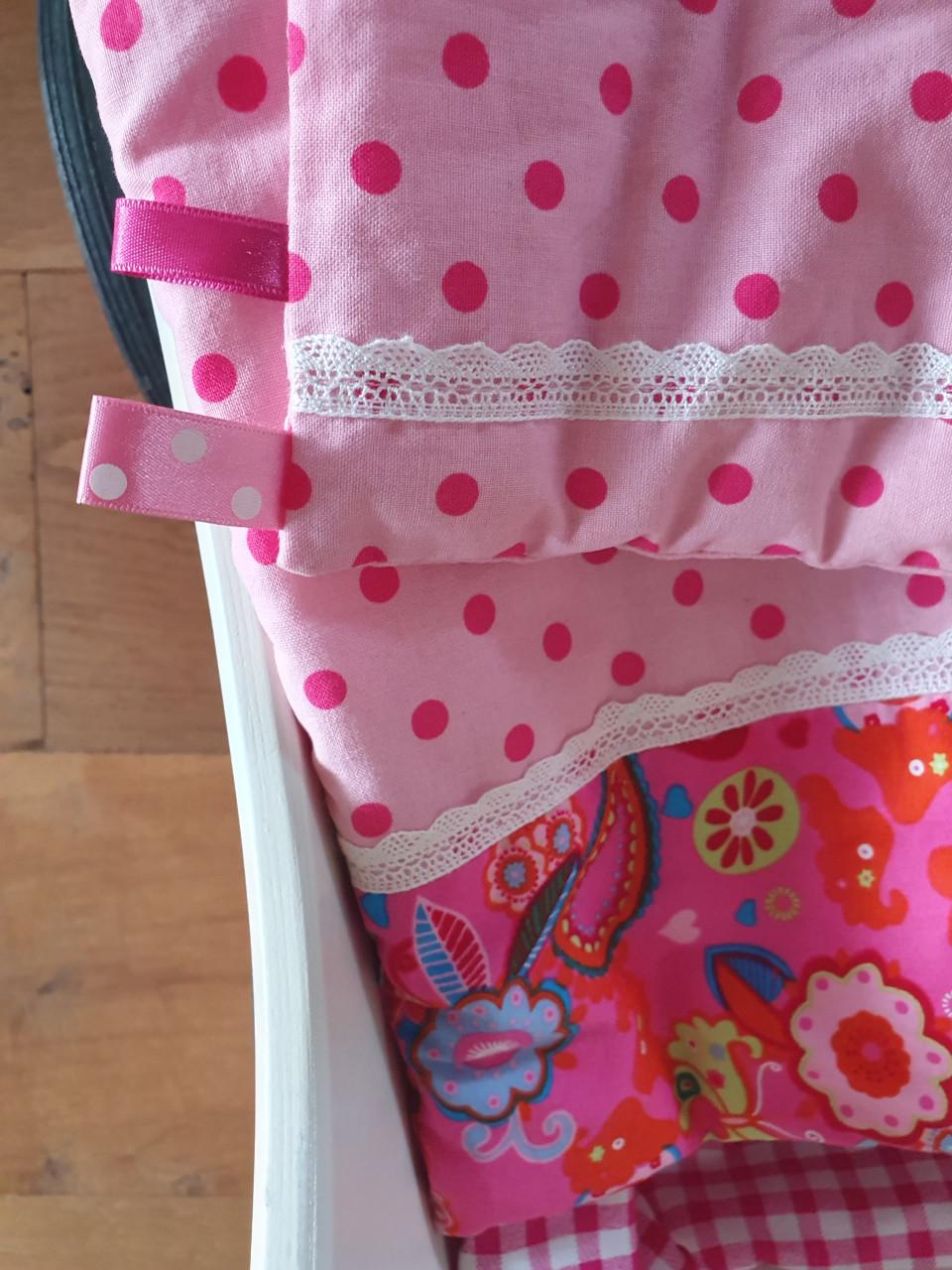 Houten poppenwagen, kinderwagen