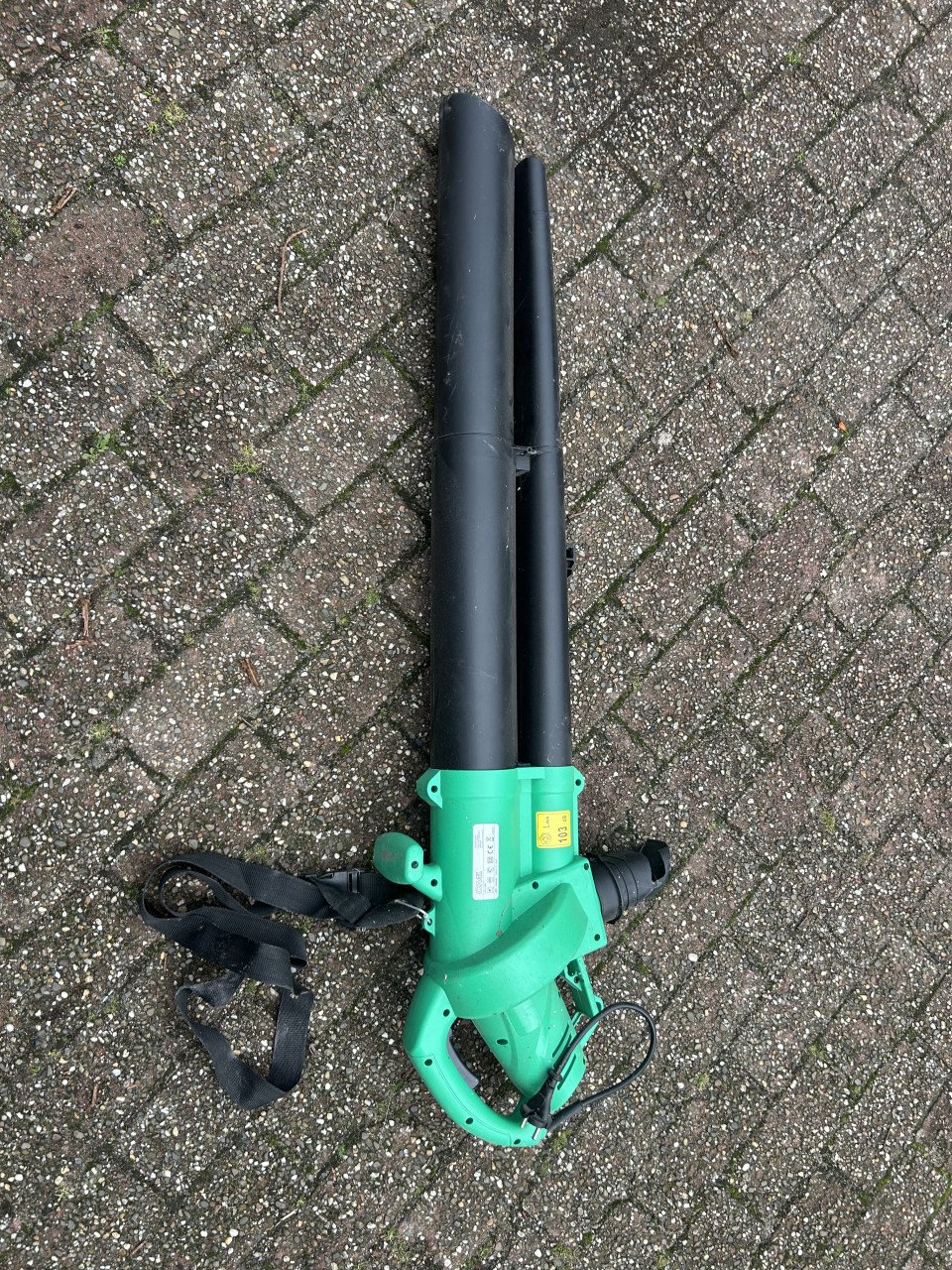 Elektrische heggenschaar + bladblazer