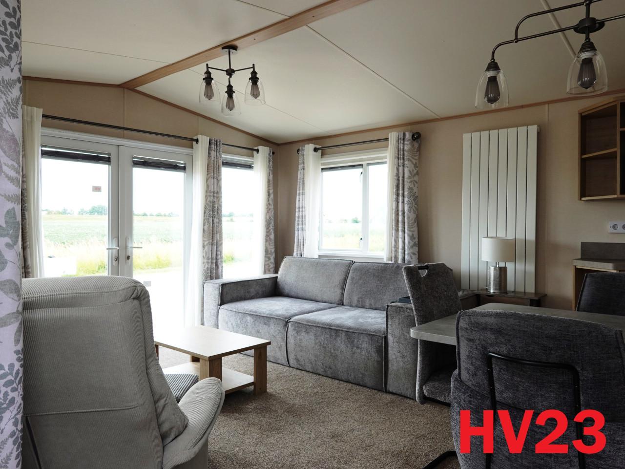 Keurig ABI chalet bouwjaar 2023 met 2 slk, dubbel glas en CV te koop