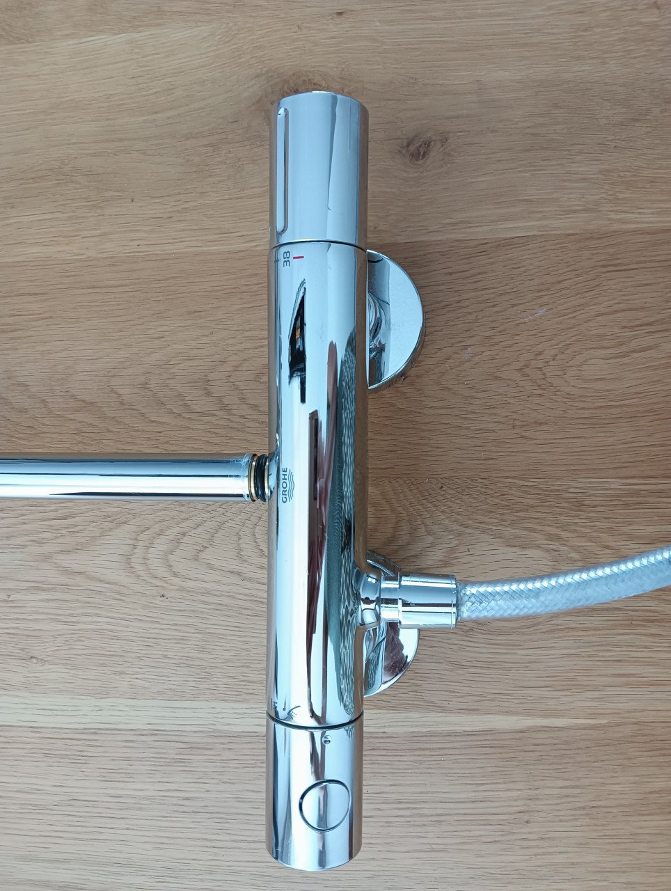 Grohe douchekraan met regendouche