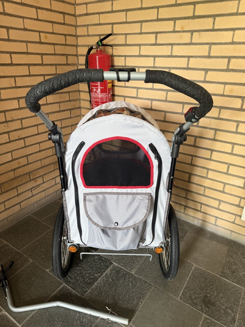 Zgan honden fietskar buggy InnoPet Sporty Dog Trailer Deluxe