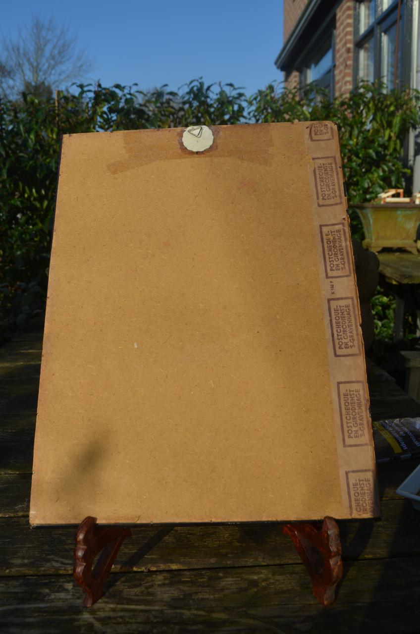 Foto oudere vrouw in rouwdracht jaren '20/'30 Zuid Hollandse eilanden