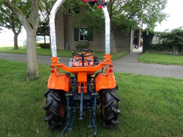 Tandemas mini kieper + Kubota mini trekkers
