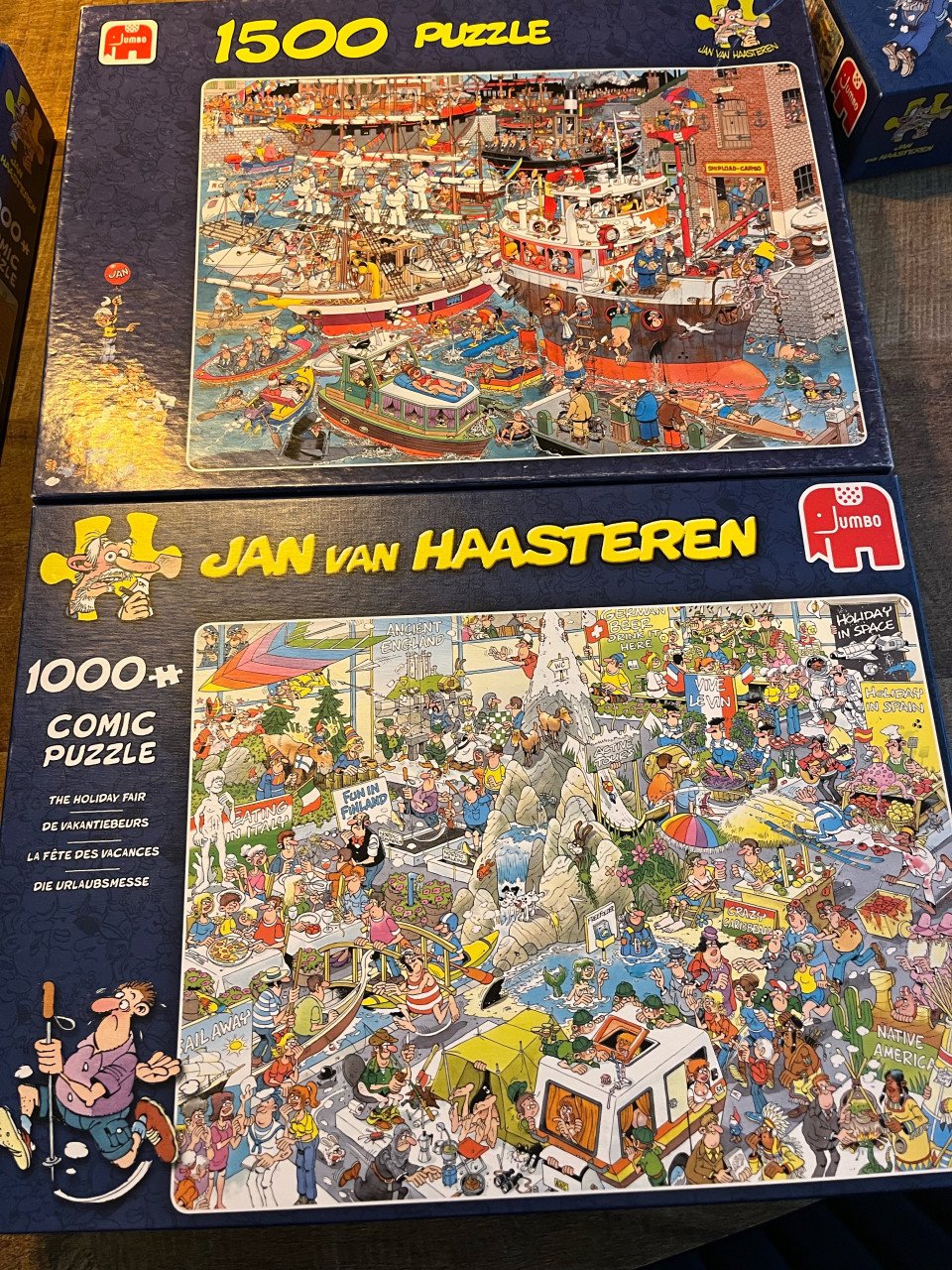 Jan van haasteren/ Wasgij puzzels