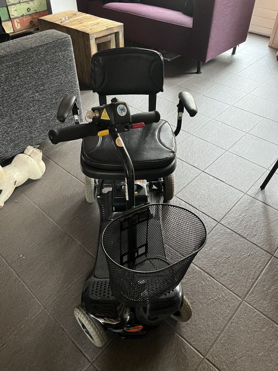 Opvouwbare Scootmobiel PractiComfort SPS Little Star 4-