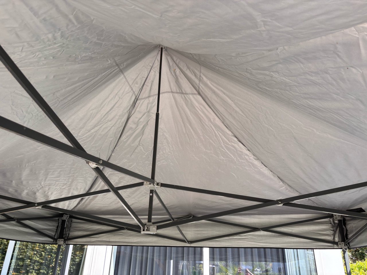 E-Z Up Vantage party tent