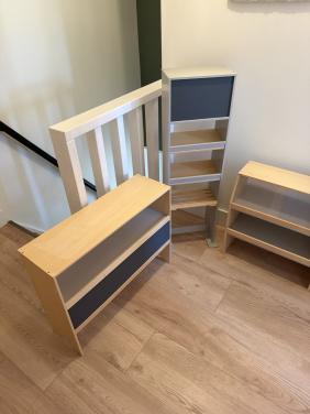 Houten speelgoed winkeltje