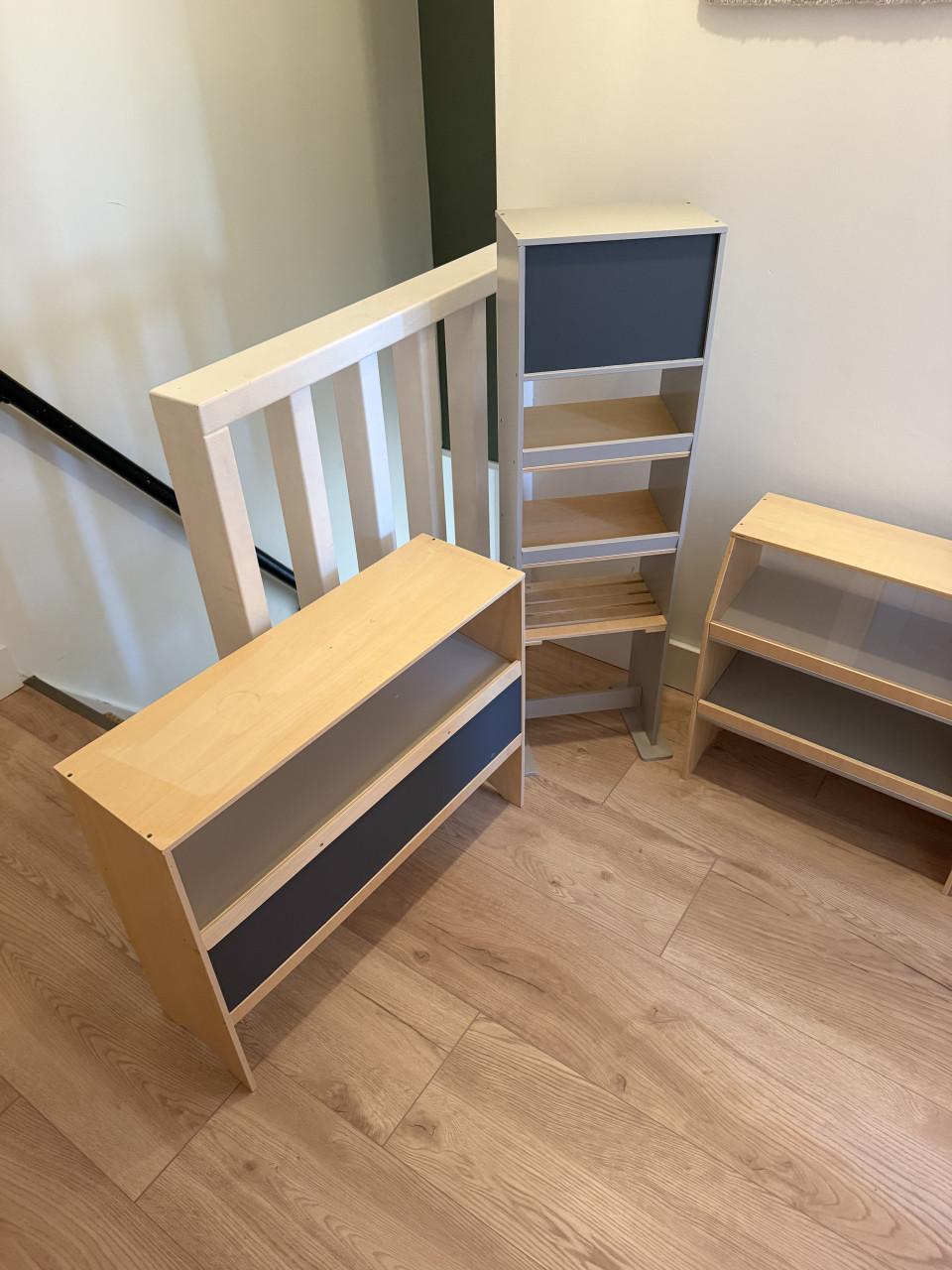 Houten speelgoed winkeltje