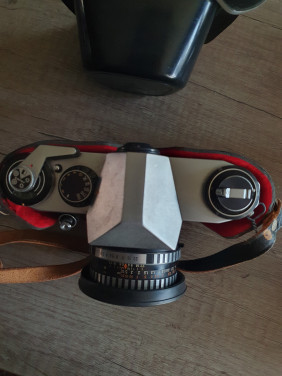 Mooie jaren 70  Praktica Super TL met Meyer-Optik jena lens...