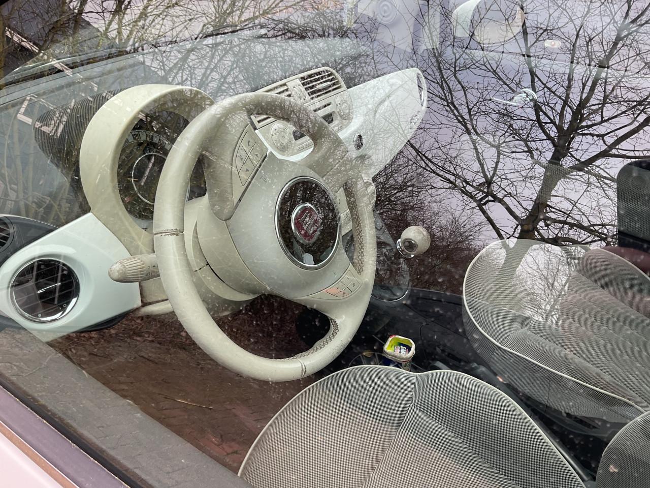 Te koop: nette fiat 500 panodak, climatecontrol.