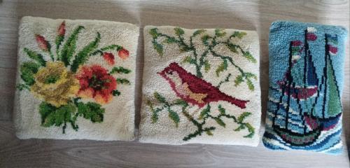 Vintage handgeknoopte smyrna kussens