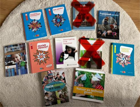 PABO studieboeken jaar 1tm4