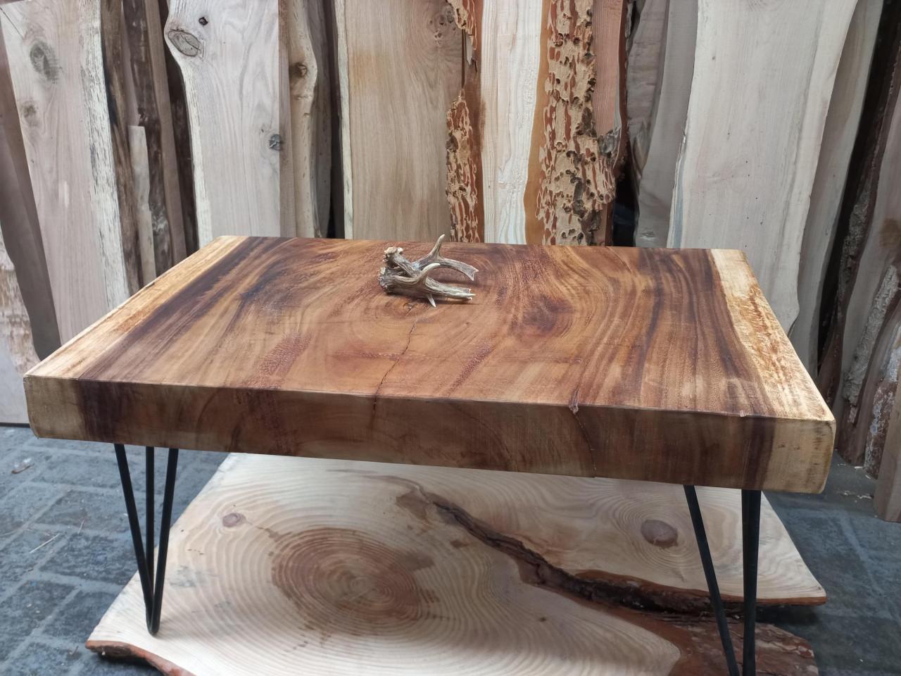 Suar boomstam tafelbladen incl onderstel naar keuze