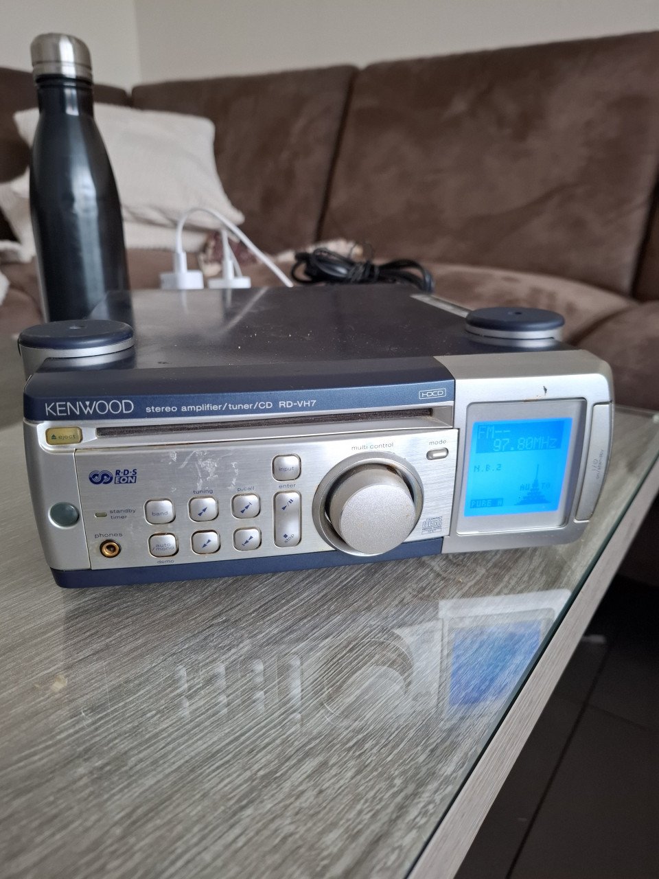 Vintage Kenwood RD-VH7 stereoversterker tuner cd-speler.