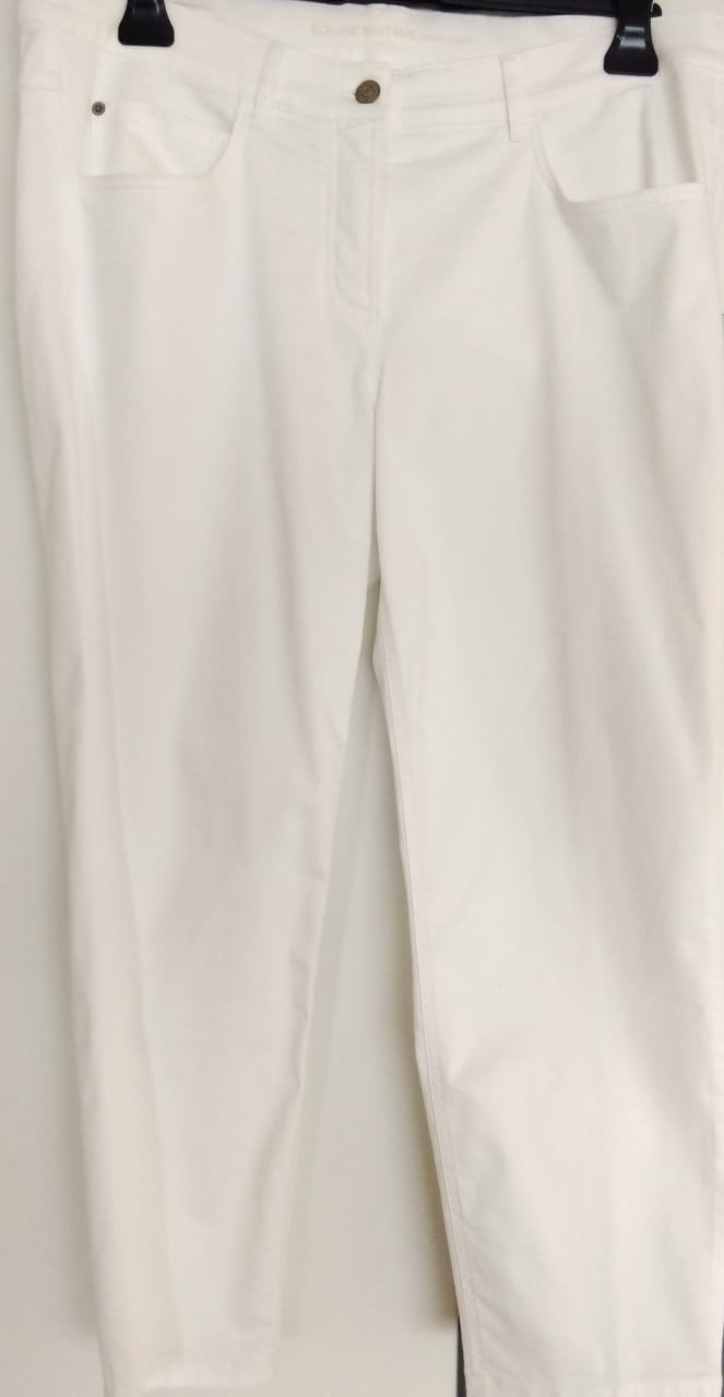 Sportieve witte broek