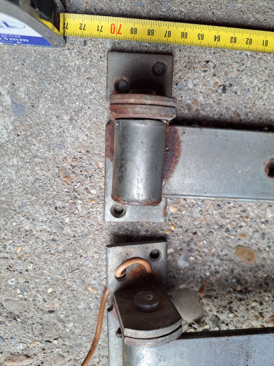 Scharnier, deurhing   70 cm