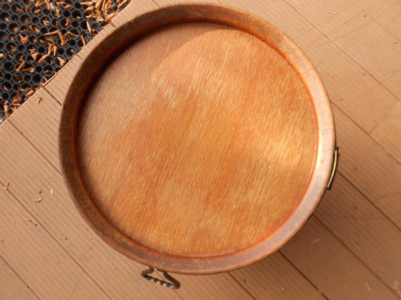 Vintage mini bar wijnvat drank kast.