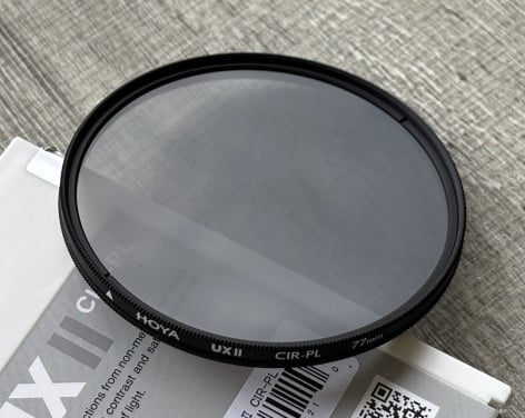NIEUW Circulair polarisatiefilter 77 mm --> HOYA UX II CIR-PL