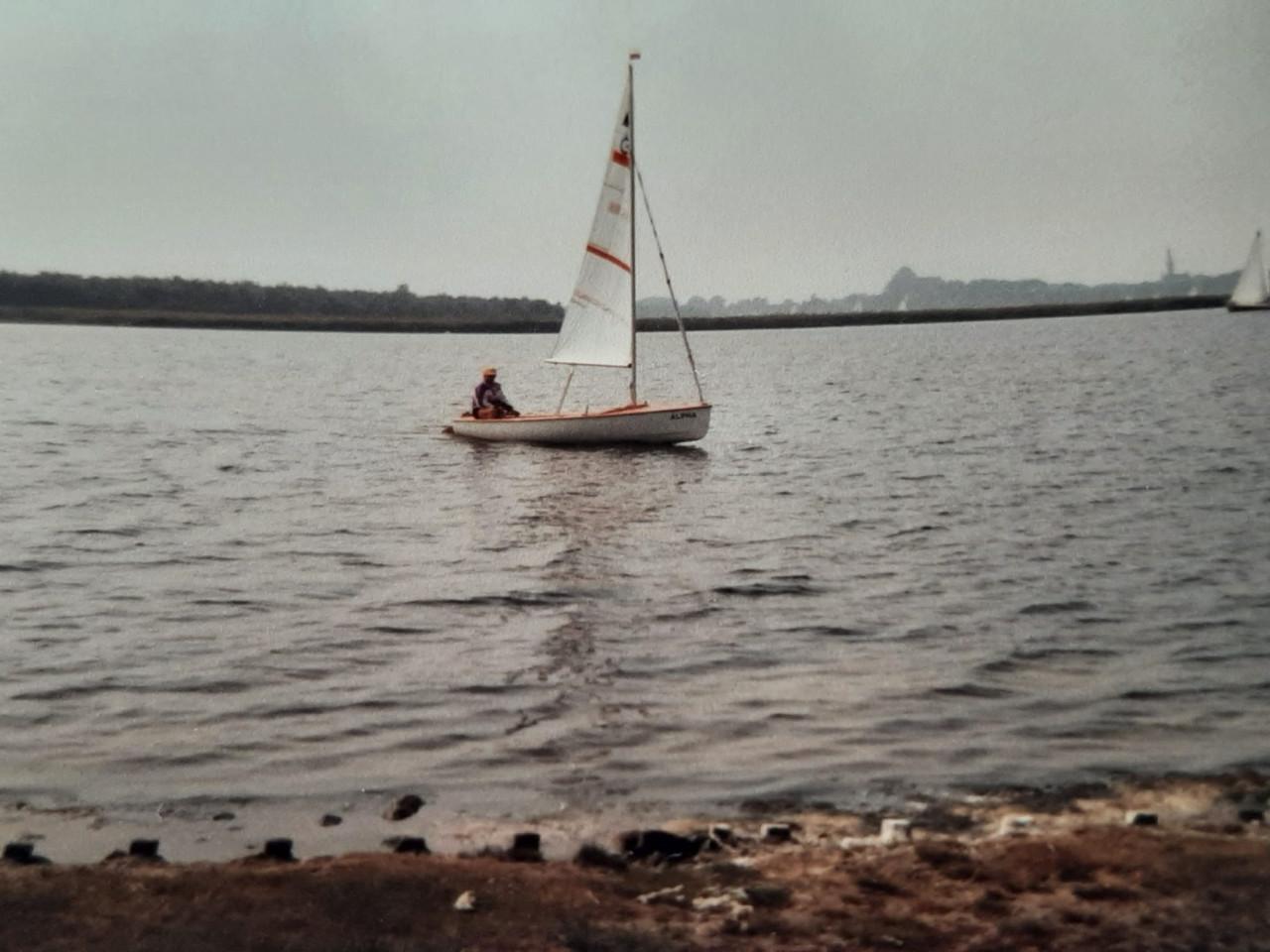 Zeilboot op Trailer