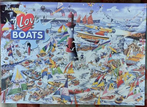 I Love Boats Puzzel 1000 stuks