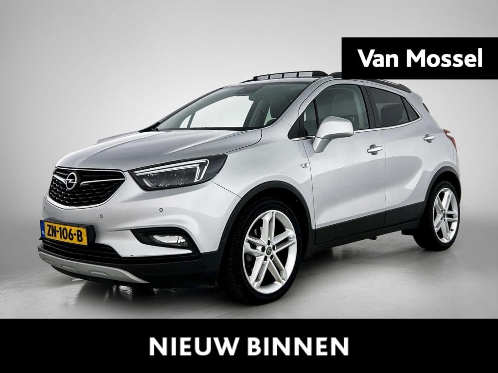 Opel Mokka 1.4 turbo black edition | lederen bekleding | camera | schuif- k