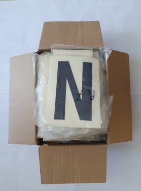 Grote Stickers... Cijfers & Letters