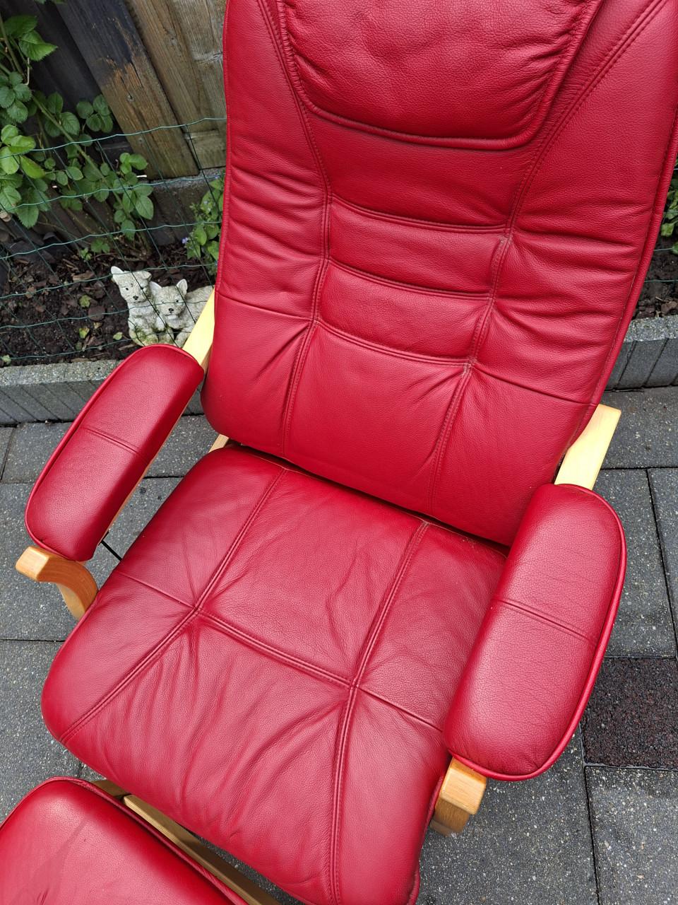 Mooie relaxstoel met hooker