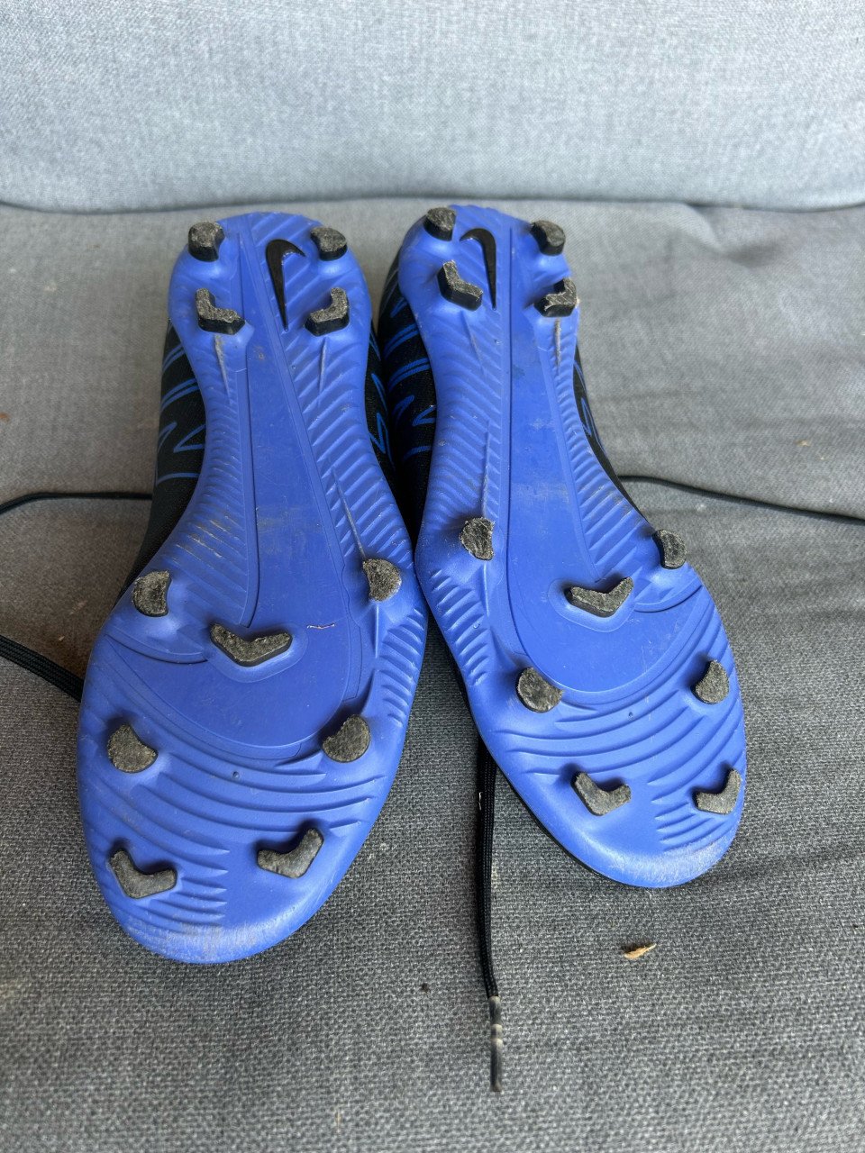 Nike mercurial zwart blauw maat 36