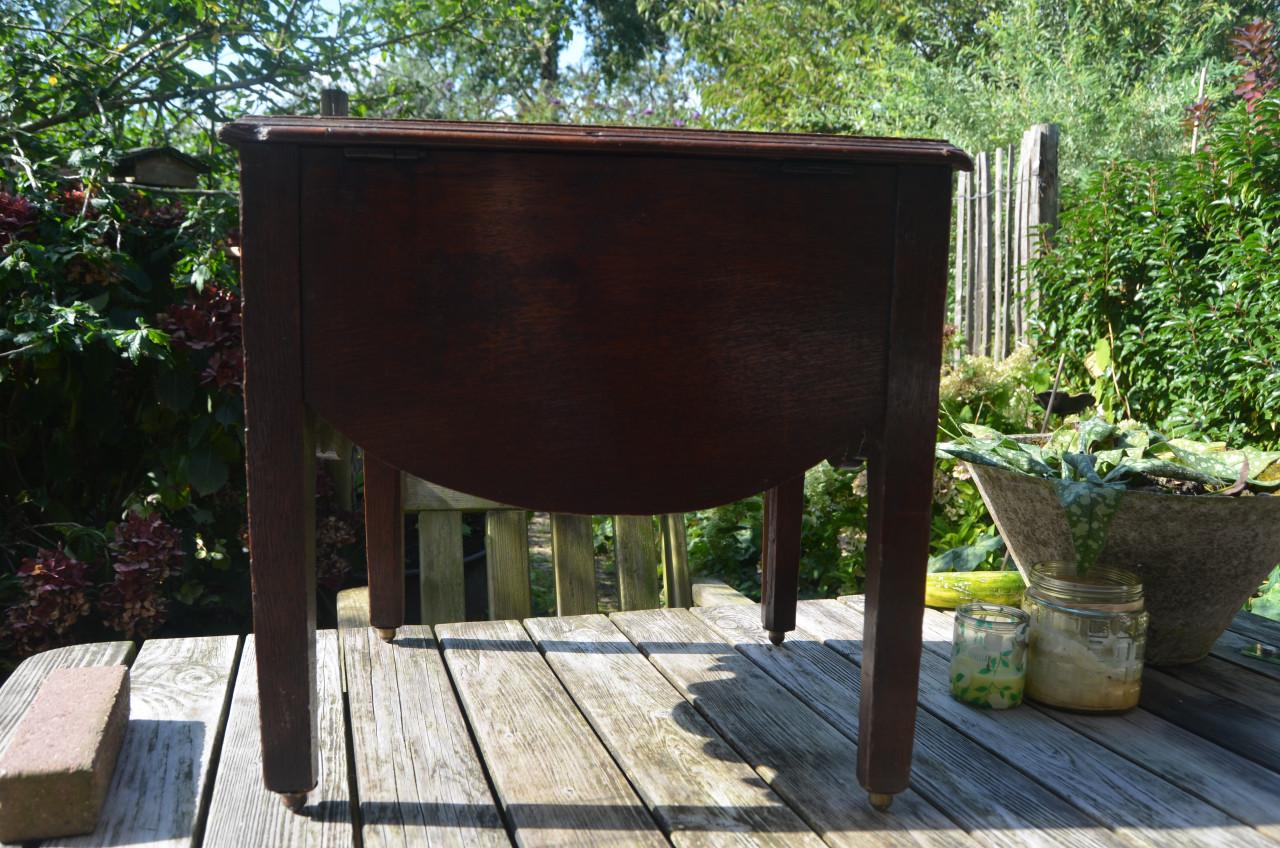 19e Eeuws Engels pottenkastje, alhoewel............