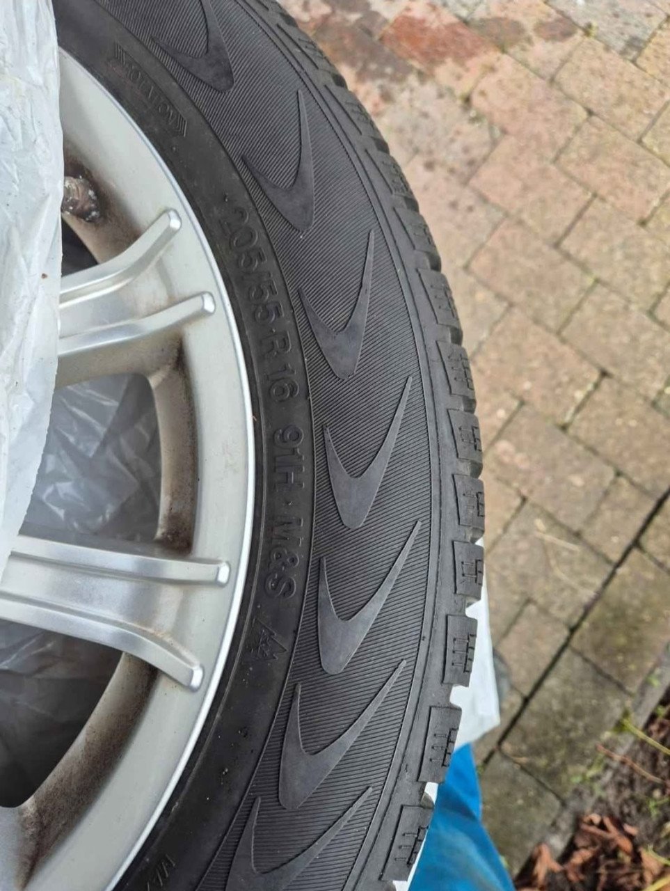 4 velgen met band 16 inch 5 x 112