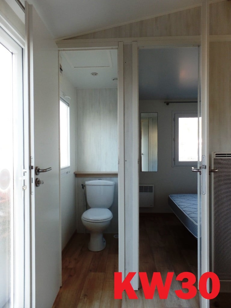 Partij chalets met middenkamer en 2 slaapkamers ideaal voor verhuur