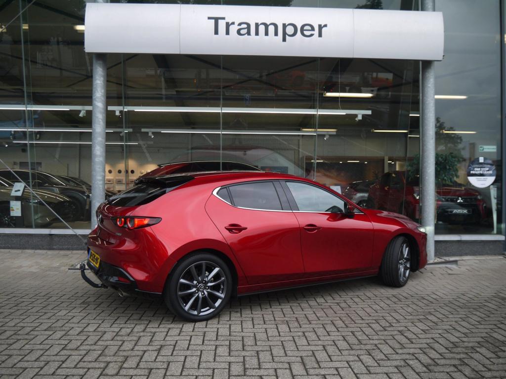 Mazda 3 2.0 e-skyactiv-g m hybrid 122 luxury|rijklaar|trekhaak