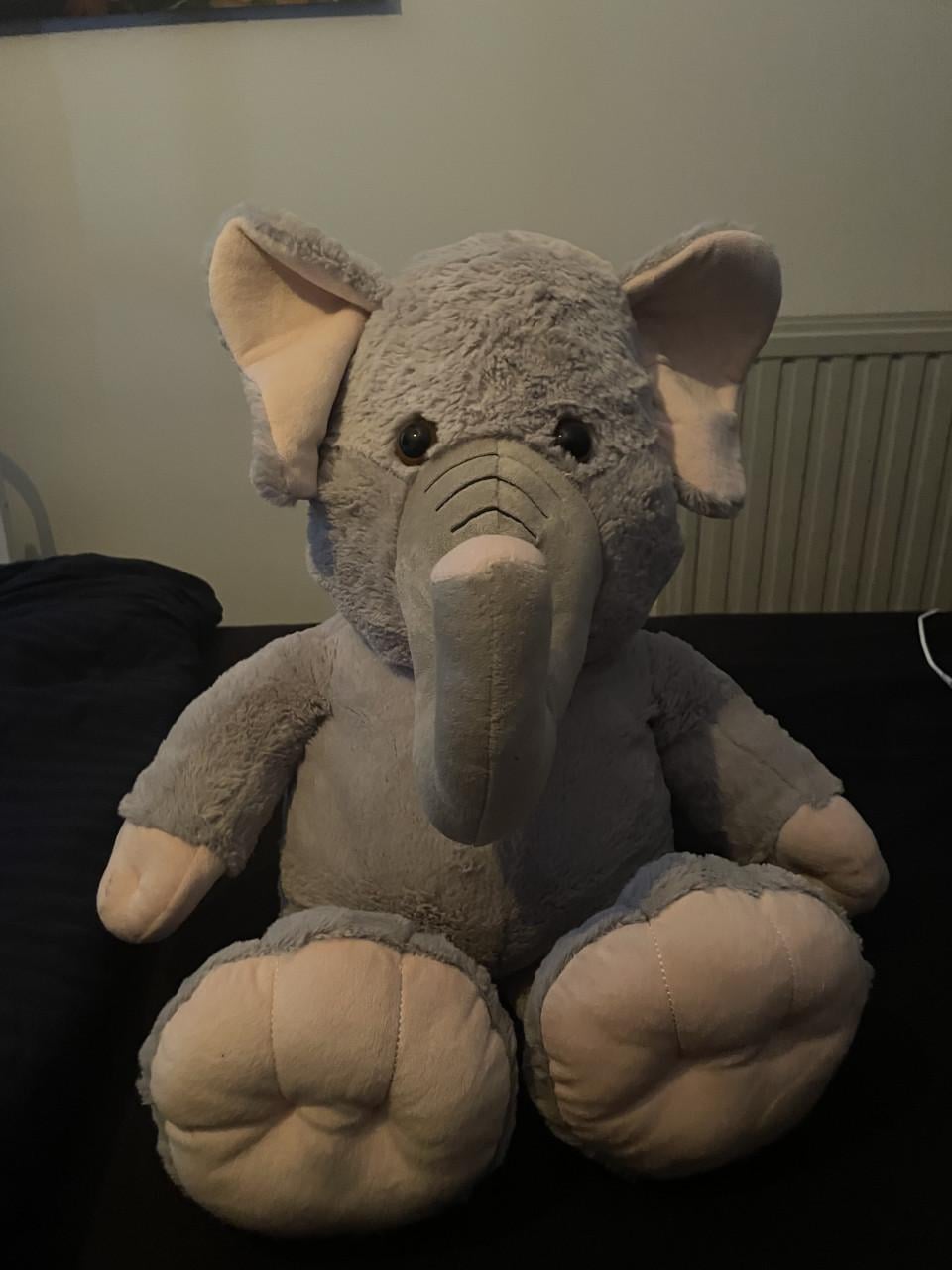 Nieuwe knuffel olifant
