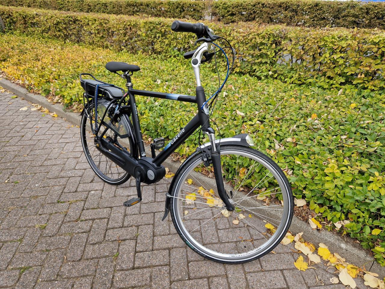 Gazelle elektrische heren fiets met Bosch middenmotor en 500WH accu