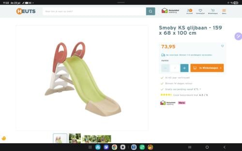 Smoby glijbaan