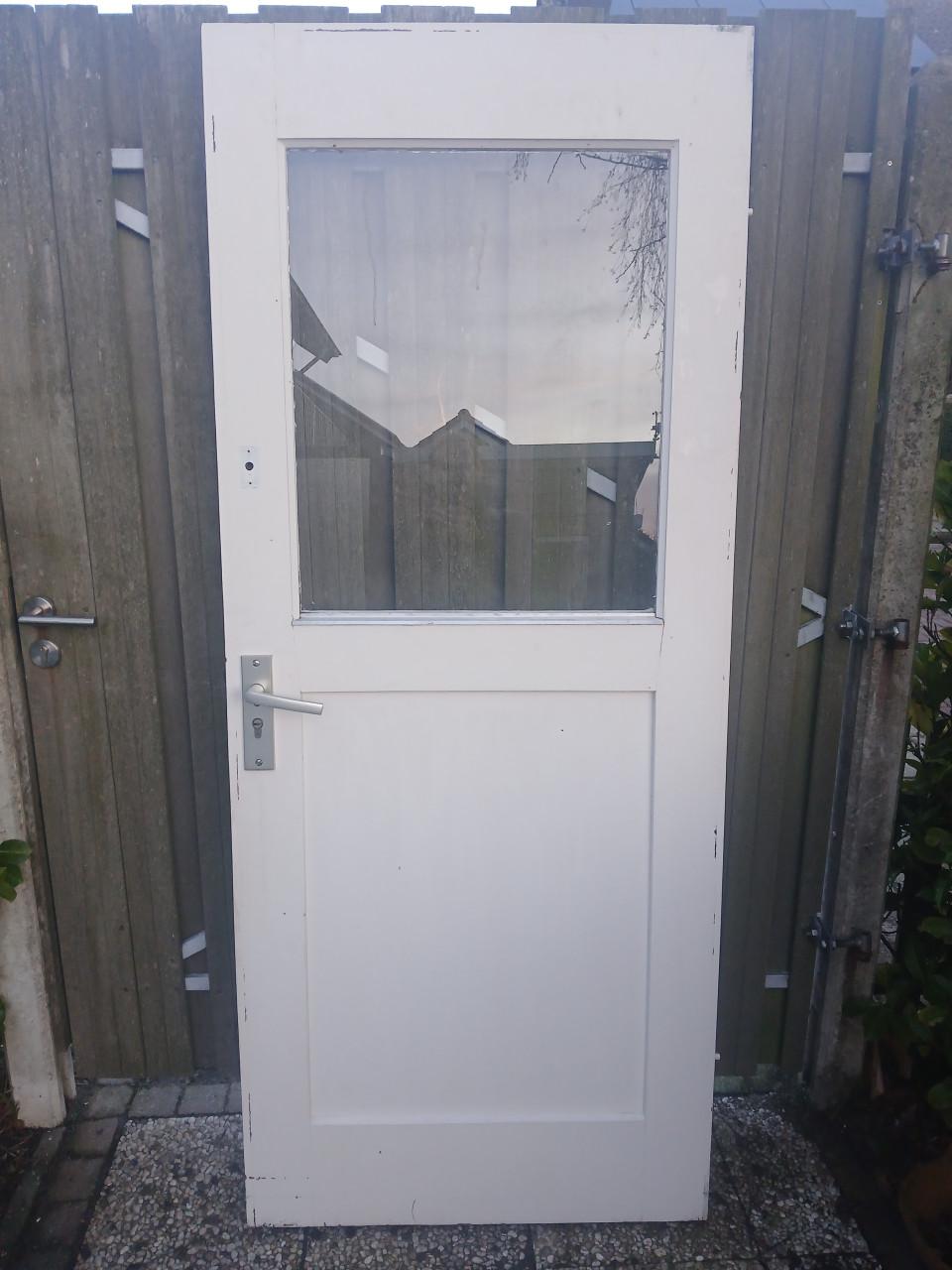 Hardhouten Achterdeur 200x83