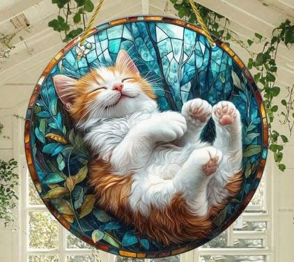Raamhanger kitten - poes