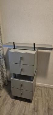 Nachtkastjes zwevende plank