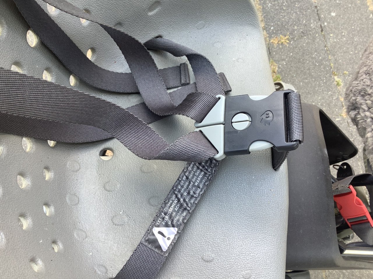 Yepp Fietsstoeltije voor achterop geschikt voor E-Bike
