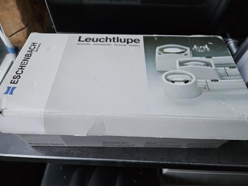 Zgan vintage verlichte eschenbach vario H loeplamp