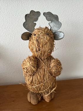 Vintage eland van stro