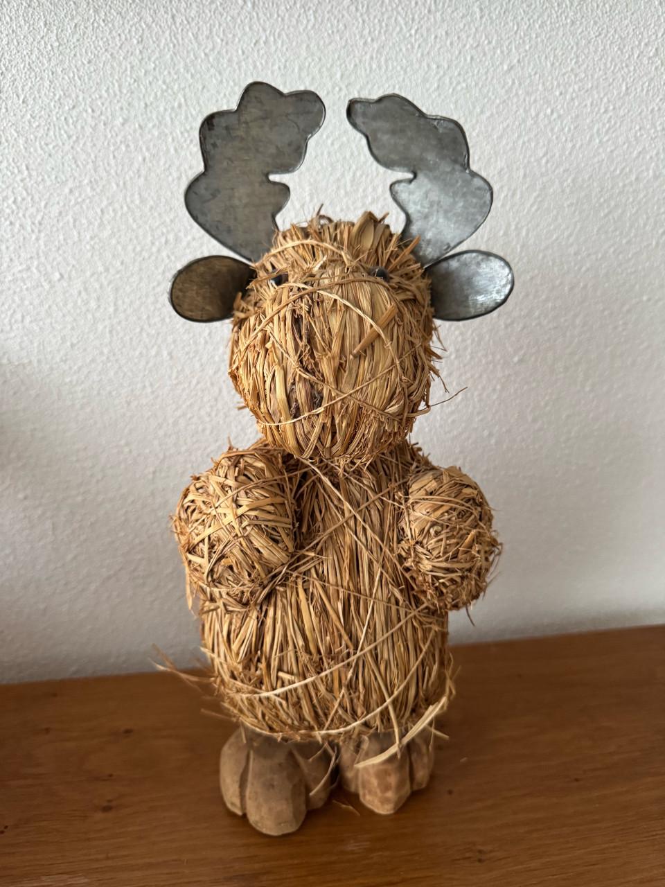 Vintage eland van stro