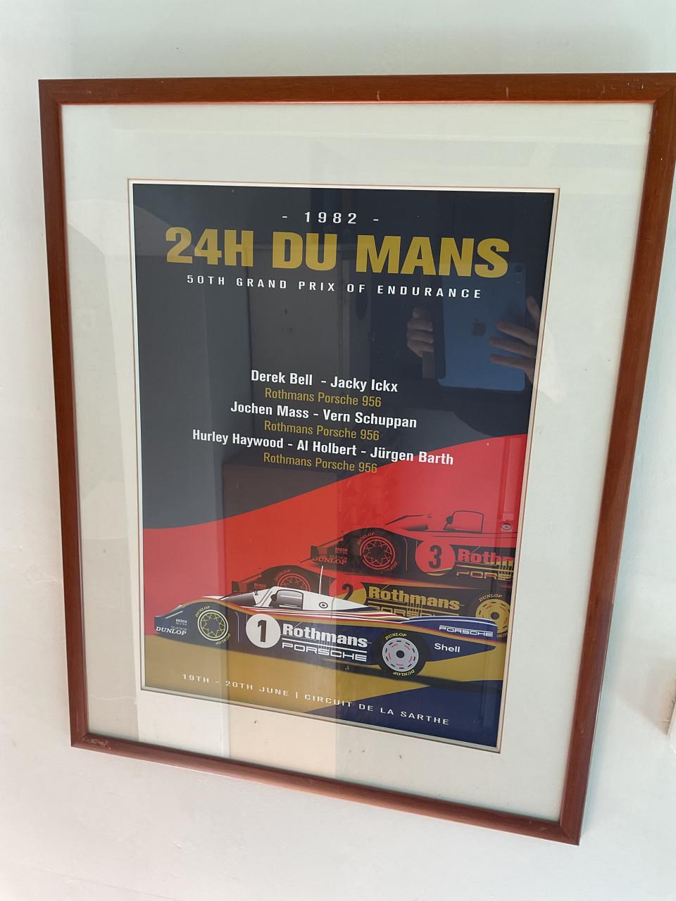 24 uren Le Mans affiche 1982