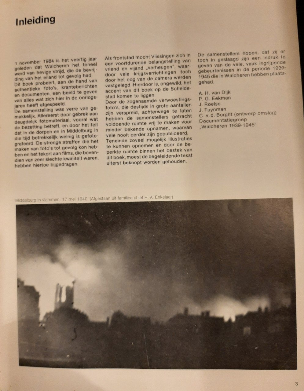 Walcheren onder vuur en water, 1939 – 1945, door A.H. van Dijk