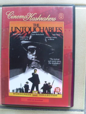 DVD The Untouchables ( 1 keer bekeken)