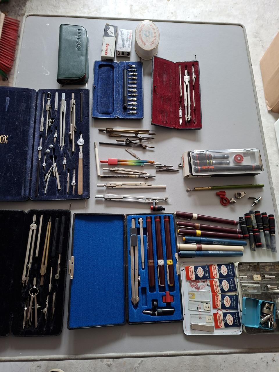 Passerdozen met accessoires