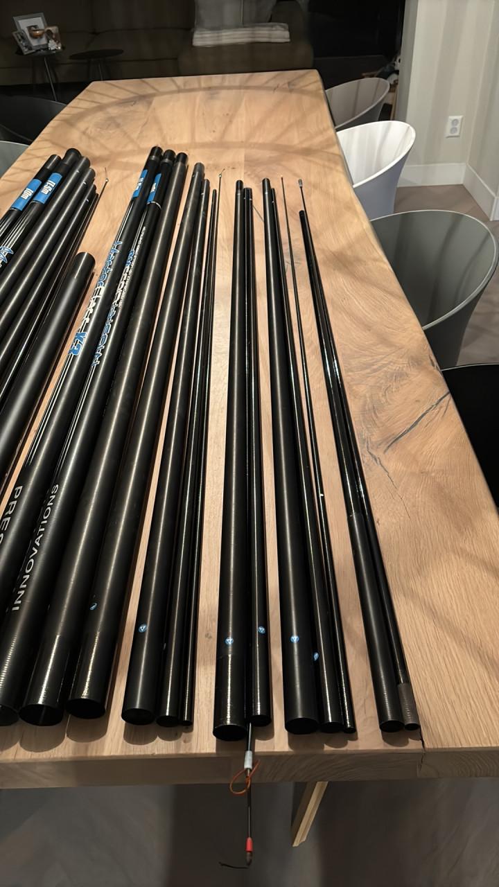 2 x preston masterclass X3 11,5 meter