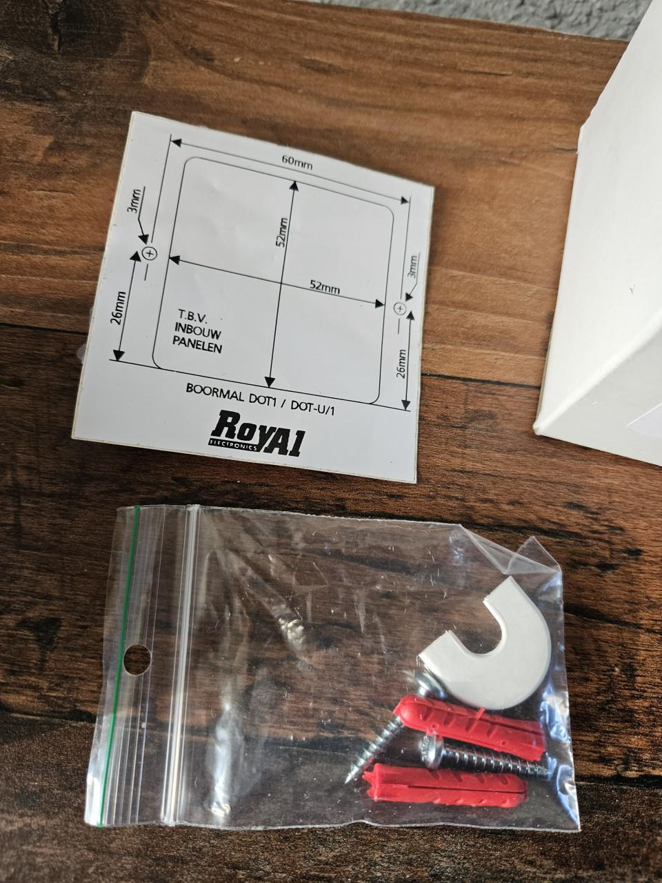 Royai Overwerktimer DOT-U/1 - Nieuw in doos