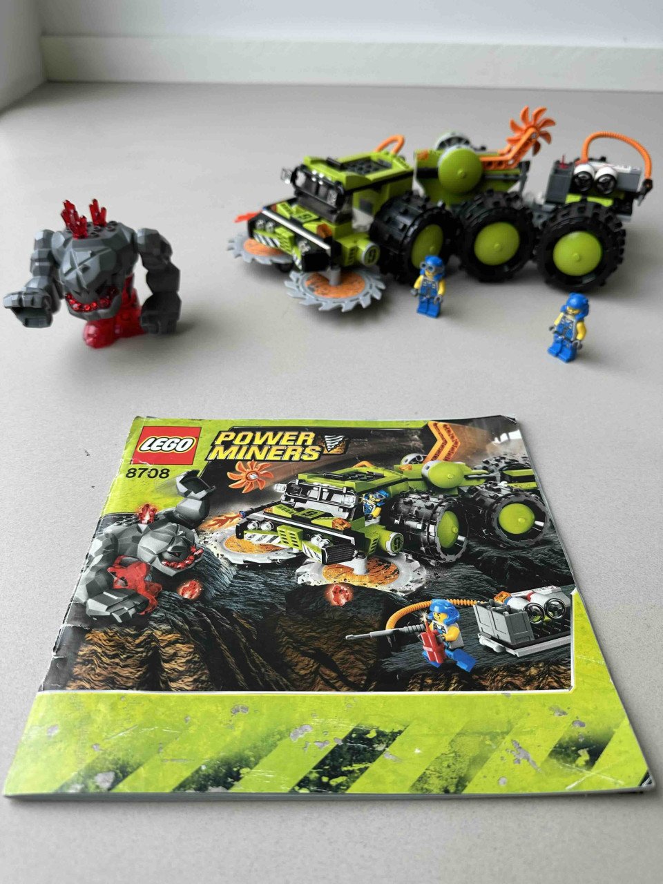 Lego Power Miners Grottengraver 8708